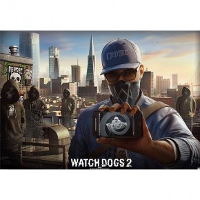 Poster Watch Dog Hackers , 98x68cm